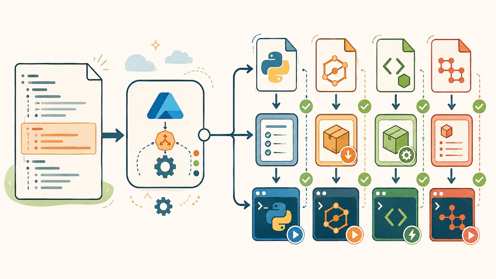 Azure Developer CLI novedades 2026 diagrama explicativo