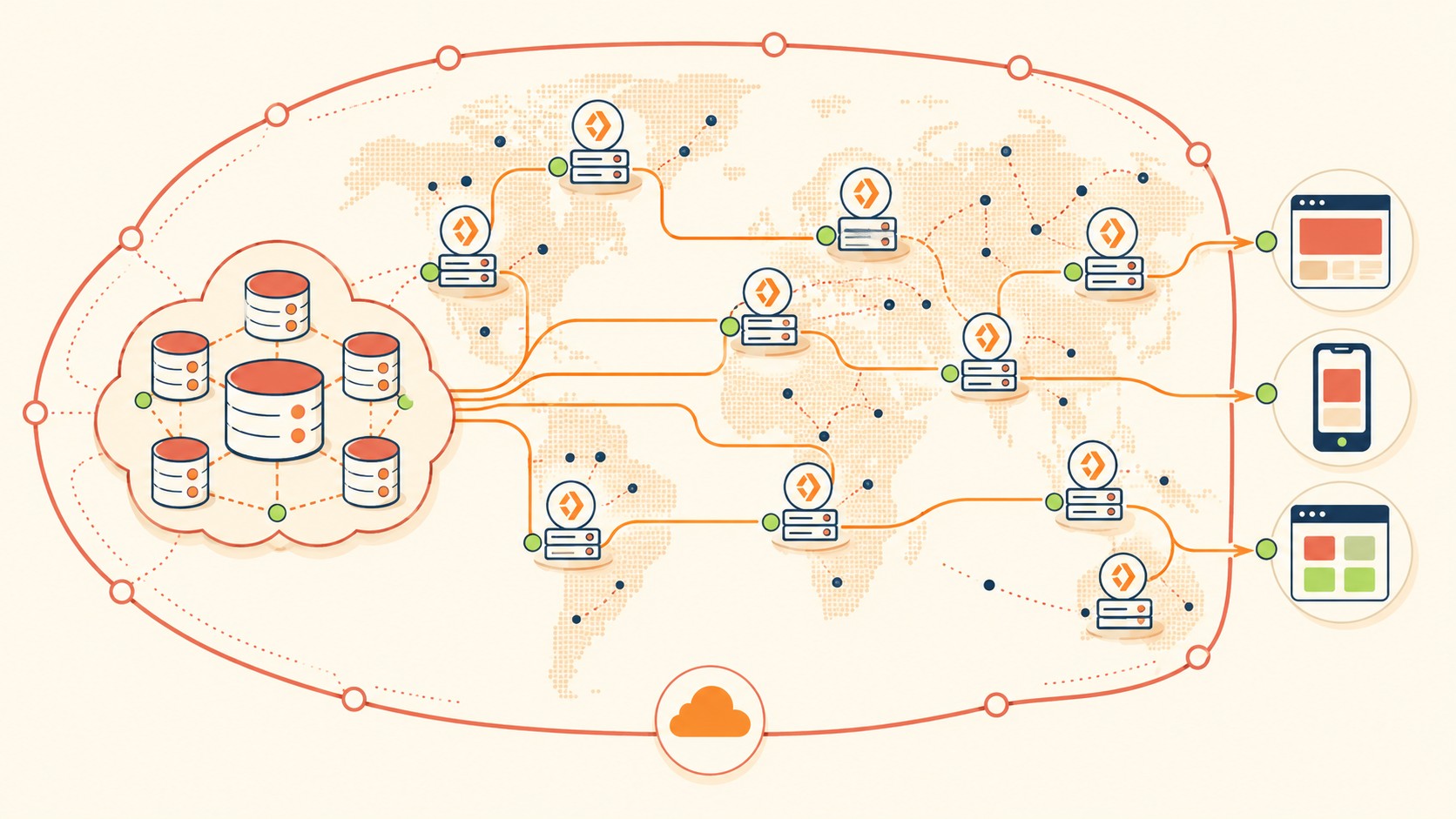 cloudflare r2 almacenamiento diagrama explicativo