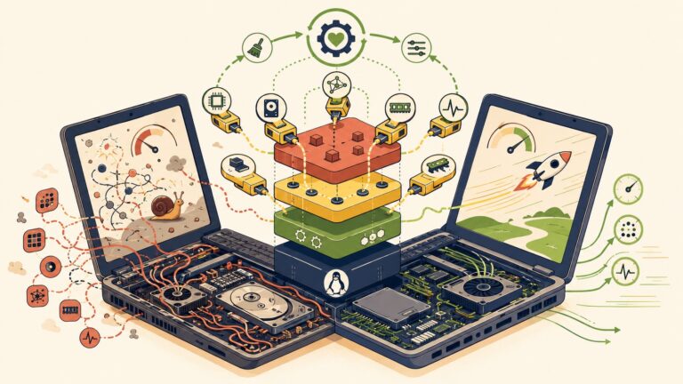 Building an eBPF-Driven Linux Distro: Making a 5-Year-Old Laptop Feel Fast - ilustracion
