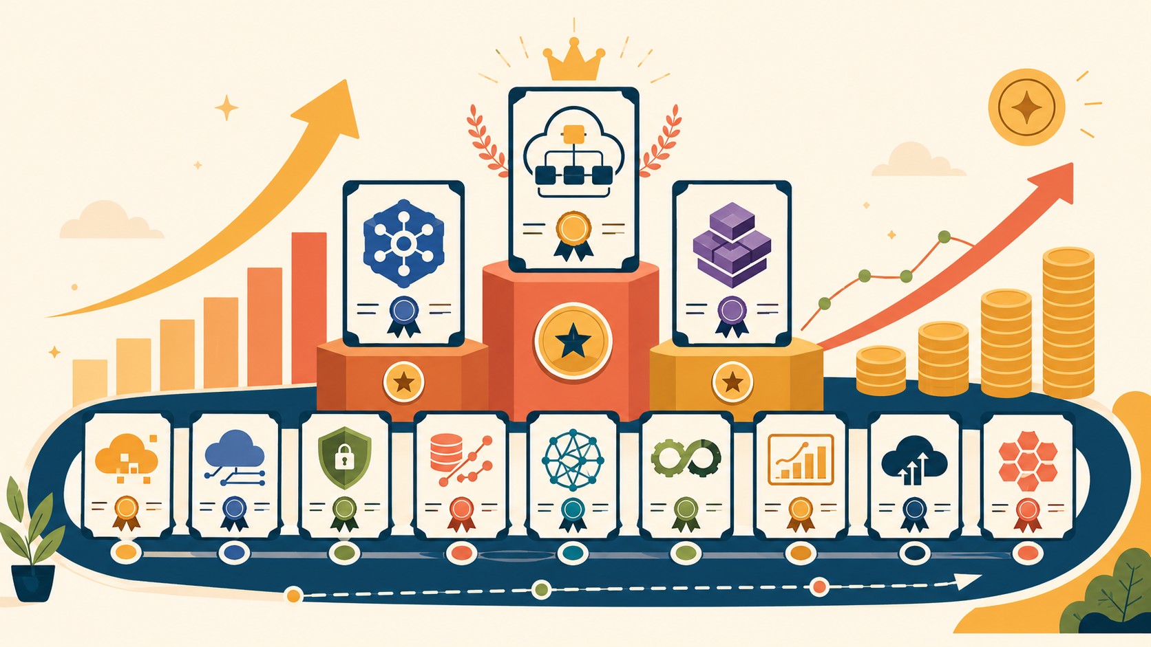 Mejores certificaciones cloud 2026: ranking por ROI