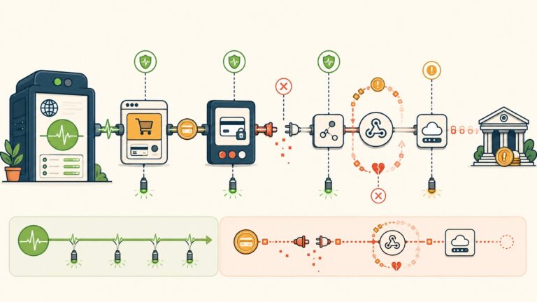 Your Server Is Up But Your Payments Are Down: Why Payment Path Monitoring Matters - ilustracion