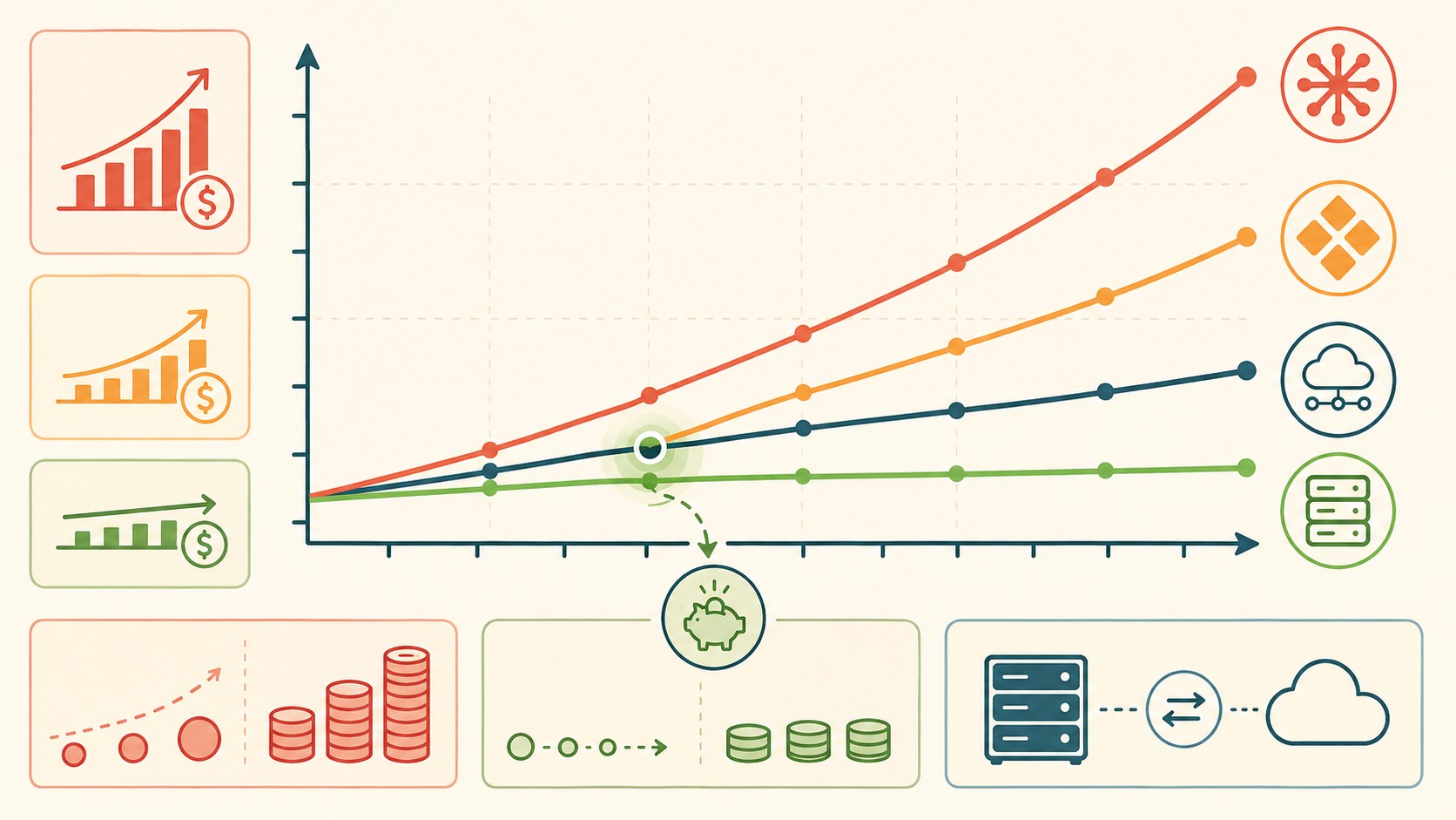 n8n vs zapier vs make comparativa diagrama explicativo