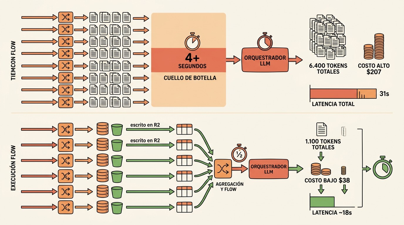 subagentes paralelos llm diagrama explicativo