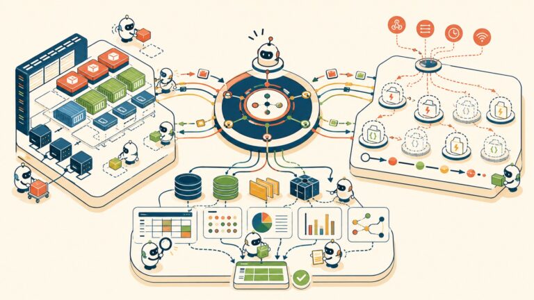 AI Agent Orchestration: Proxmox Automation, OpenAI Data Agents & Azure Serverless Runtime - ilustracion
