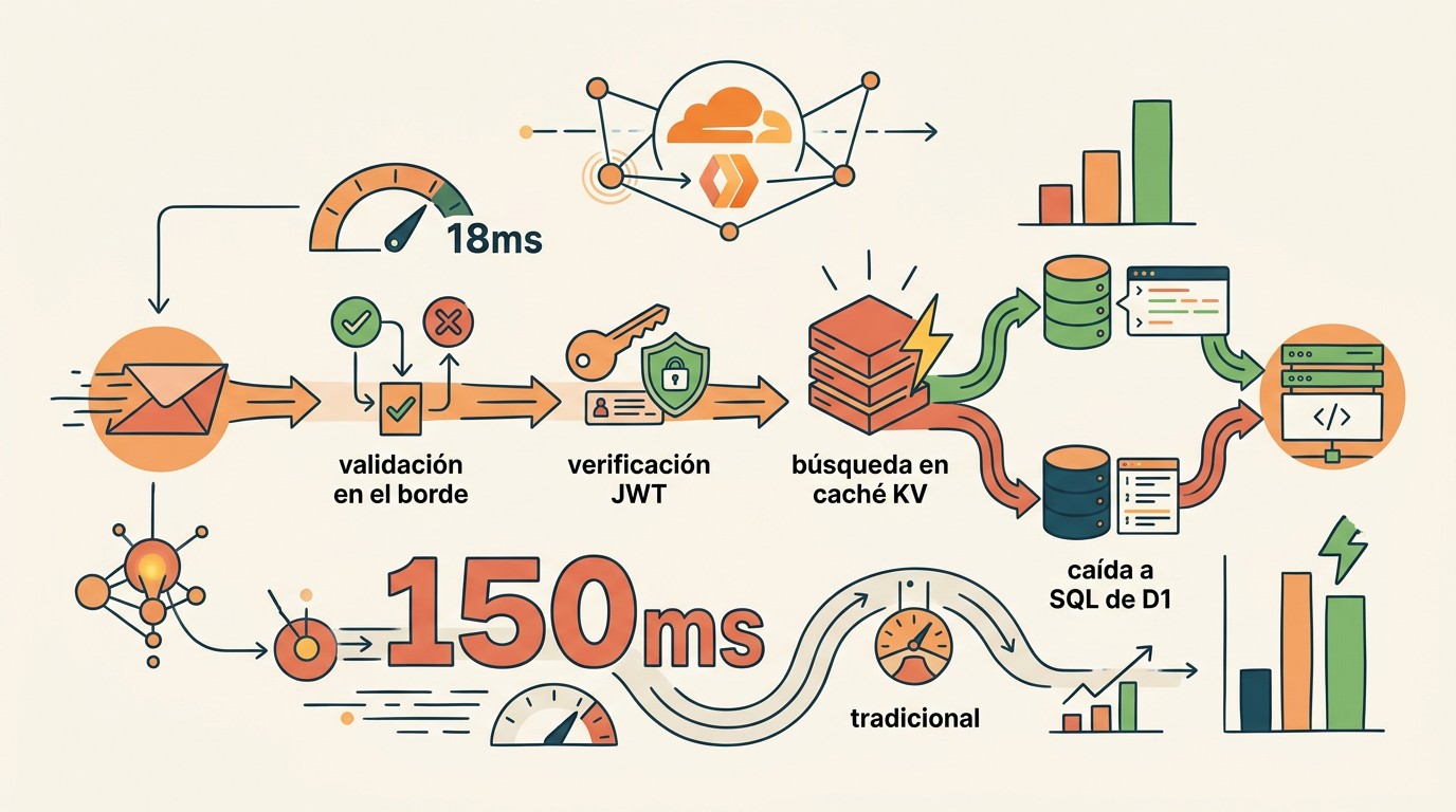 patrones de diseño api cloudflare workers diagrama explicativo