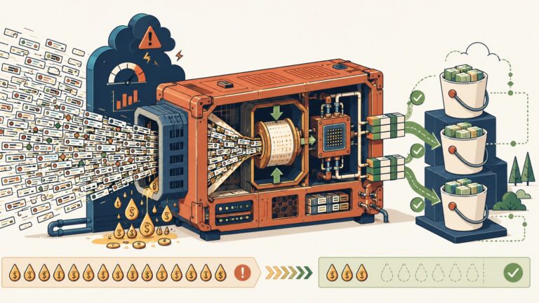 Cutting CloudWatch Logs ingest costs with an OSS Rust gateway - ilustracion