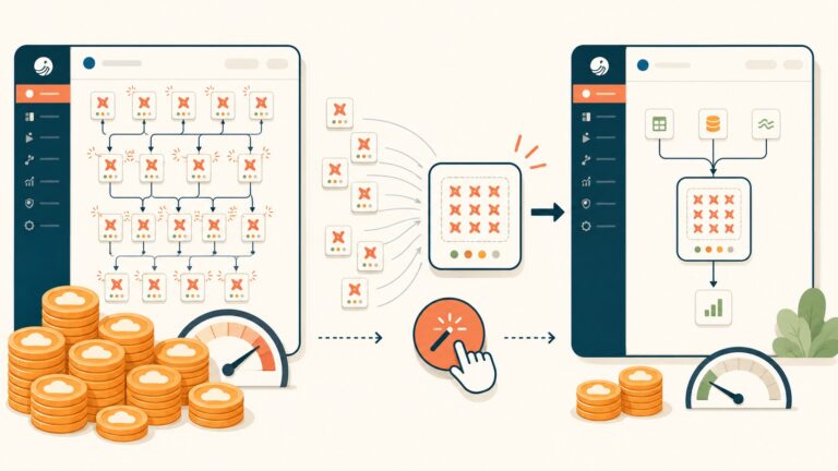 How we cut our Dagster Cloud bill by 60% by collapsing our dbt assets - ilustracion
