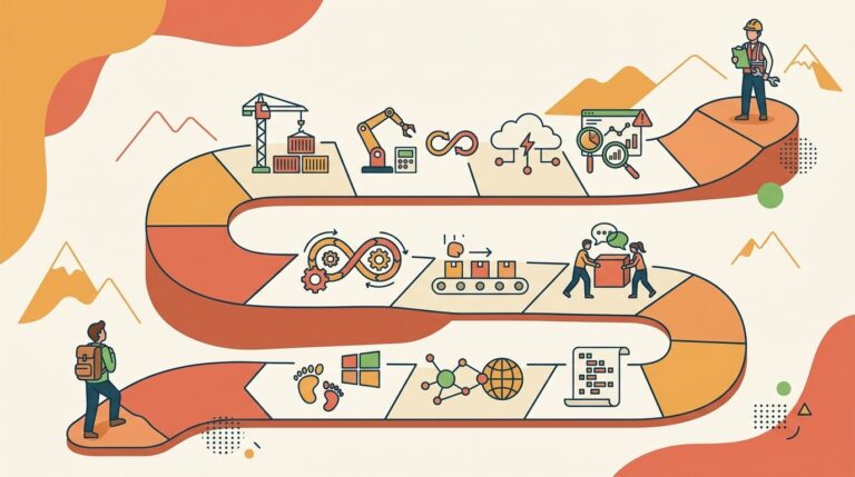 DevOps Course in Telugu: Step-by-Step Roadmap to Become a DevOps Engineer - ilustracion