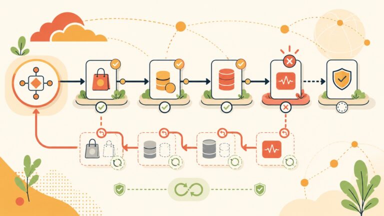 How we built saga rollbacks for Cloudflare Workflows - ilustracion