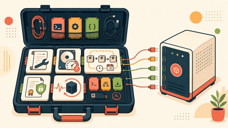 I Packaged the Scripts I Copy to Every New Server Into a $9 Toolkit. Here's What's In It and Why. - ilustracion