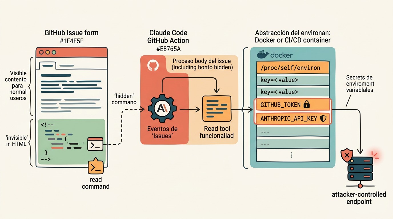 secretos ci/cd github actions diagrama explicativo