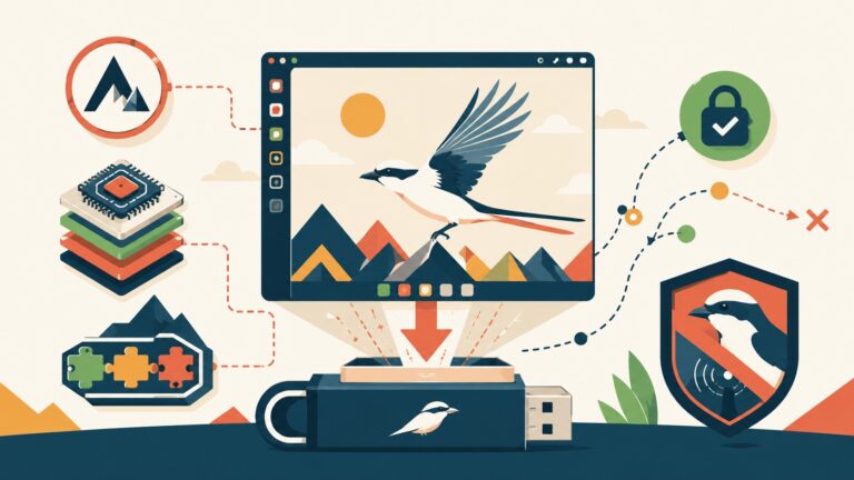 ShrikeLinux 2026.06.01 - ilustracion