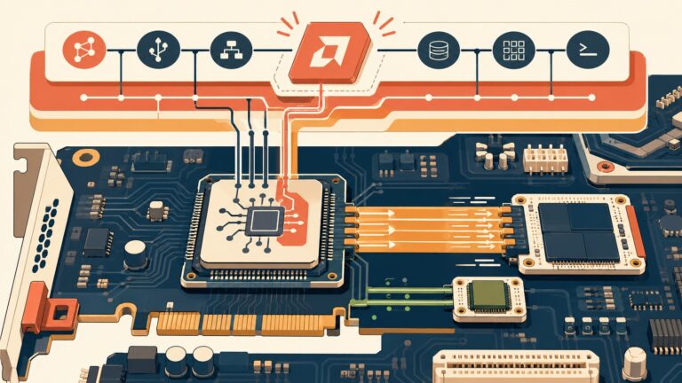 AMD Support Being Added To UFS Host Controller PCI Driver In Linux 7.2 - ilustracion