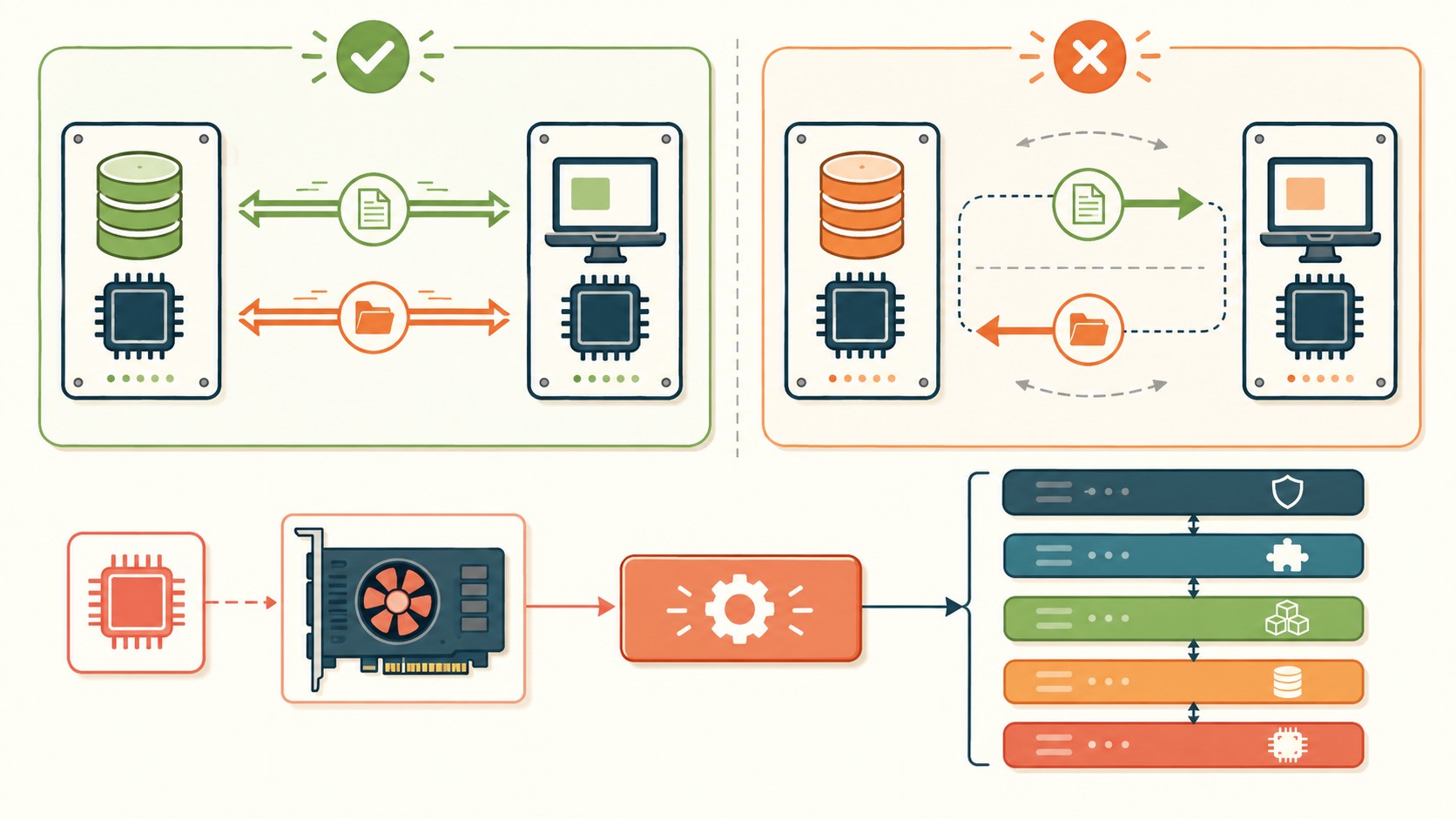 soporte amd ufs linux diagrama explicativo