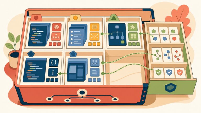 Typescript - several sub-projects + schemas (VTS) - ilustracion