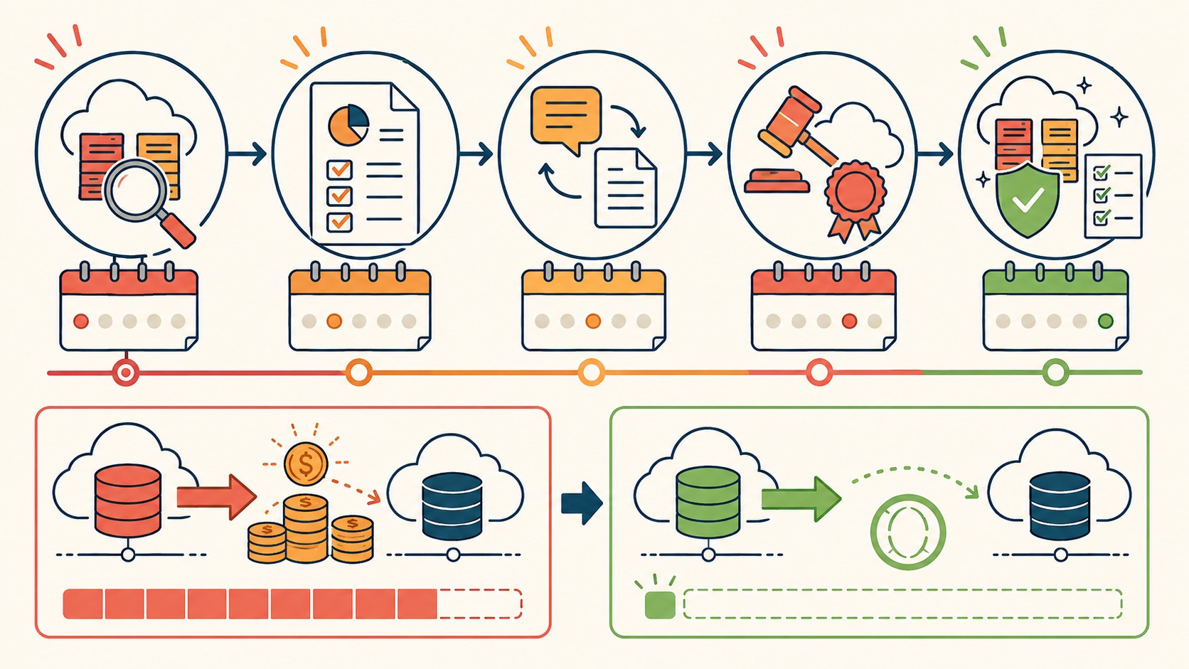 microsoft targets amazon diagrama explicativo