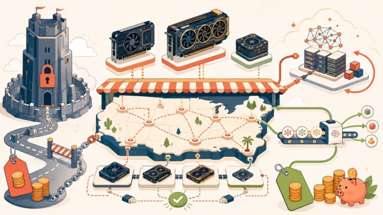 GPU cloud economico para entrenar IA: AITECH desde $2,4 - ilustracion