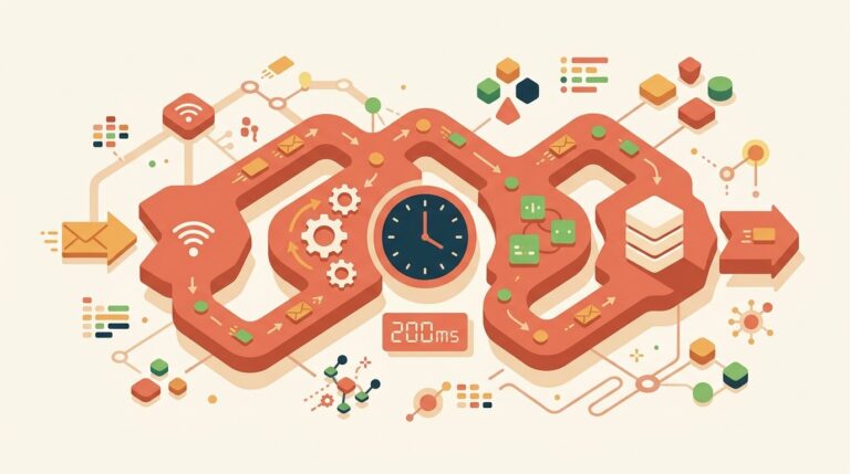 El ciclo de vida de una request HTTP de 200ms en Node.js - ilustracion