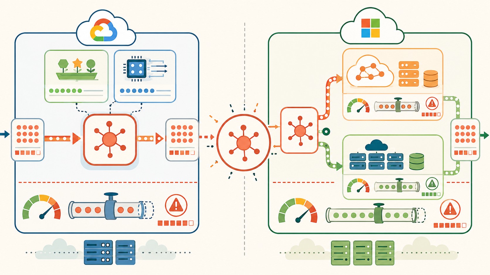 Claude Opus 5 en Google Cloud diagrama explicativo