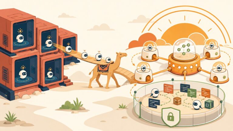 Agentes de IA sin VMs: el salto de camelAI a Cloudflare - ilustracion