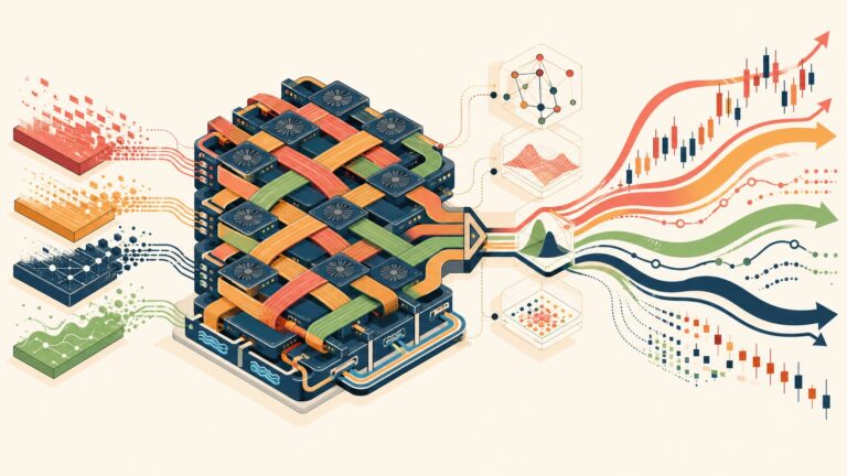 CoreWeave plataforma IA cloud para trading: acuerdo - ilustracion