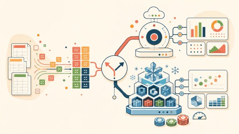 Data warehouse for startups: picking BigQuery or Snowflake - ilustracion