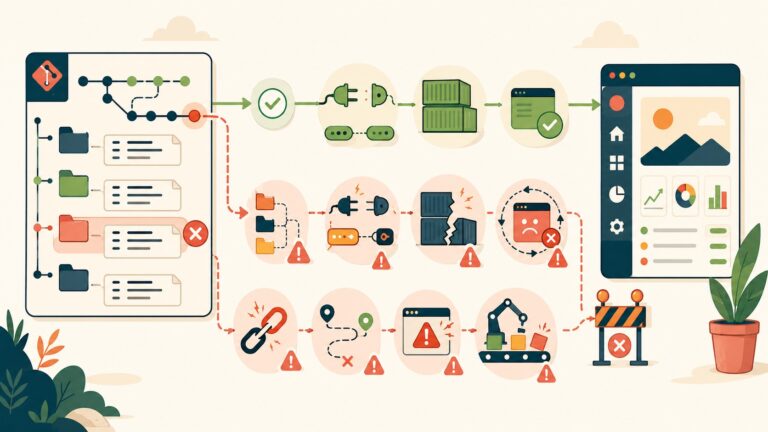 From GitHub Repo to Live App: What Can Go Wrong - ilustracion