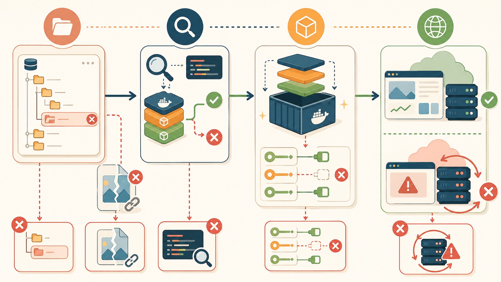 desplegar aplicación github a producción diagrama explicativo