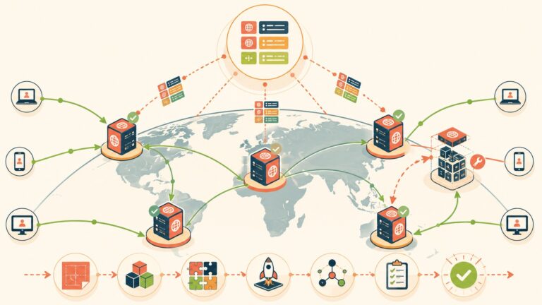 DNS distribuido en una semana: qué hace falta de verdad - ilustracion