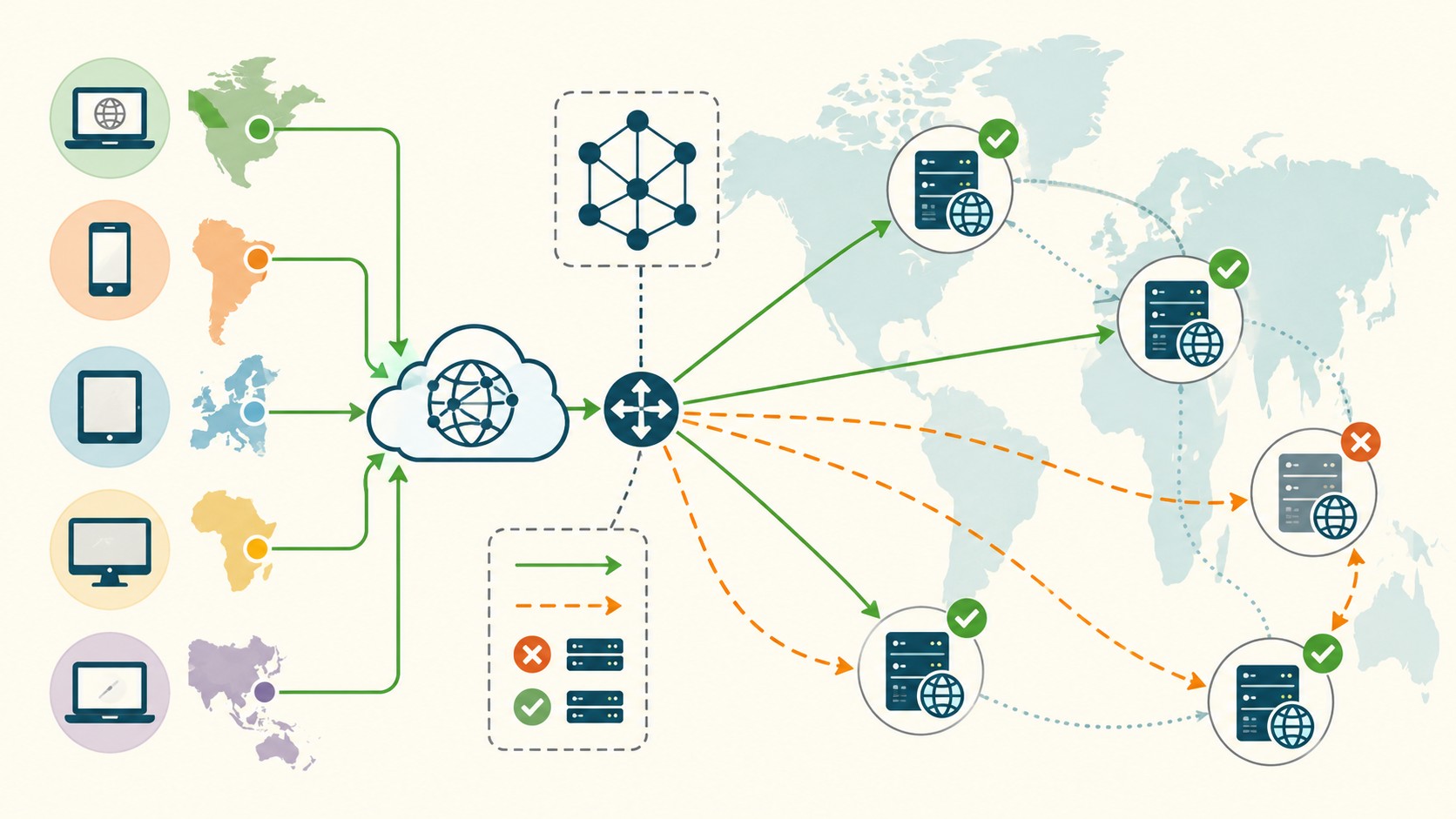 dns distribuido diagrama explicativo