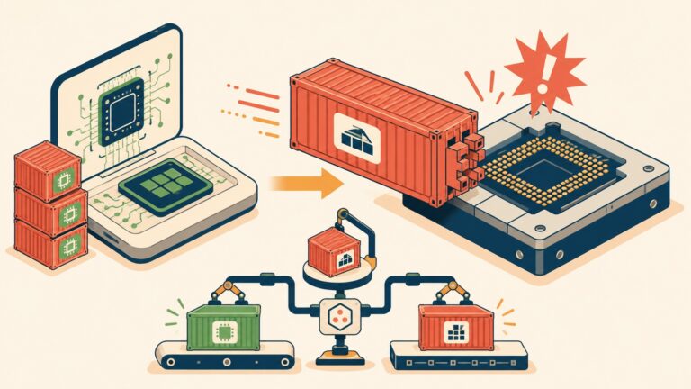 It Works on My Machine: A Docker War Story About exec format error - ilustracion