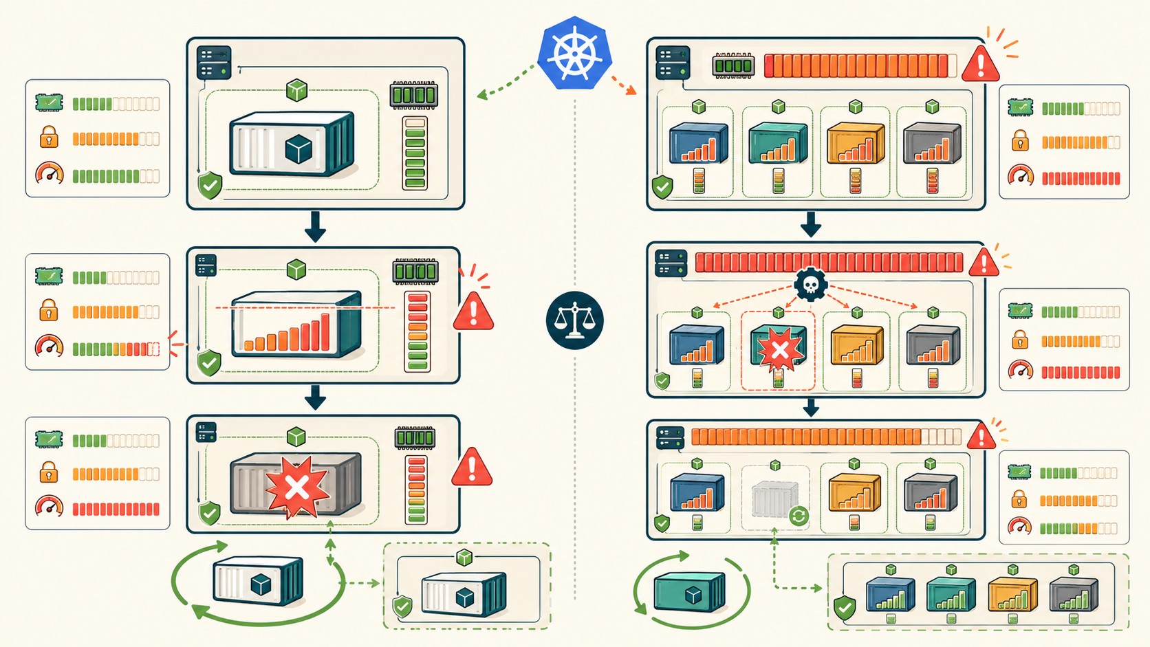 oomkilled exit code 137 diagrama explicativo
