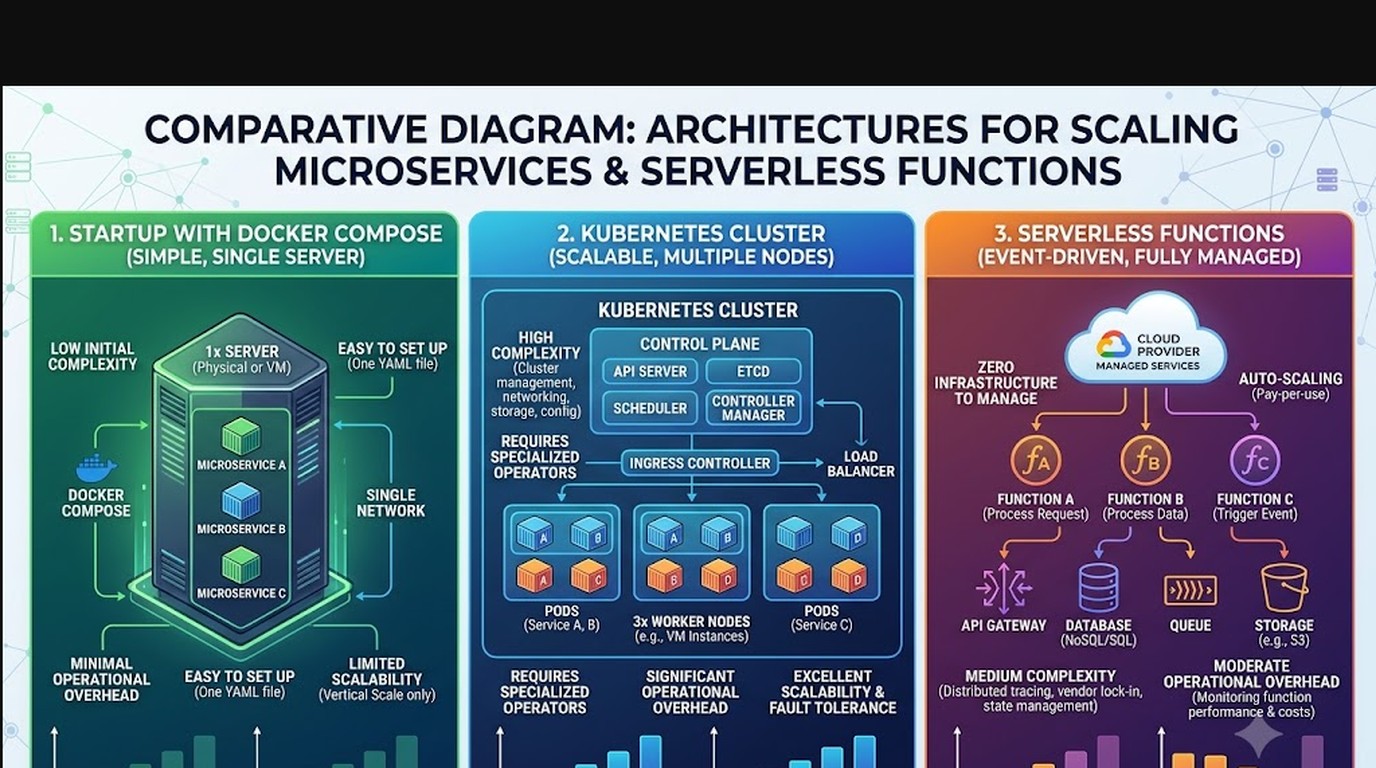 Kubernetes para startups diagrama explicativo