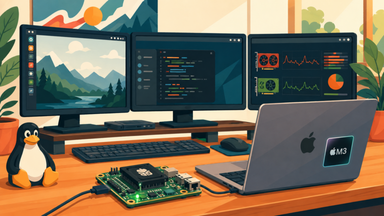 Linux 7.2: multi-GPU arreglado, M3 y OpenCL en ARM Mali — ilustración