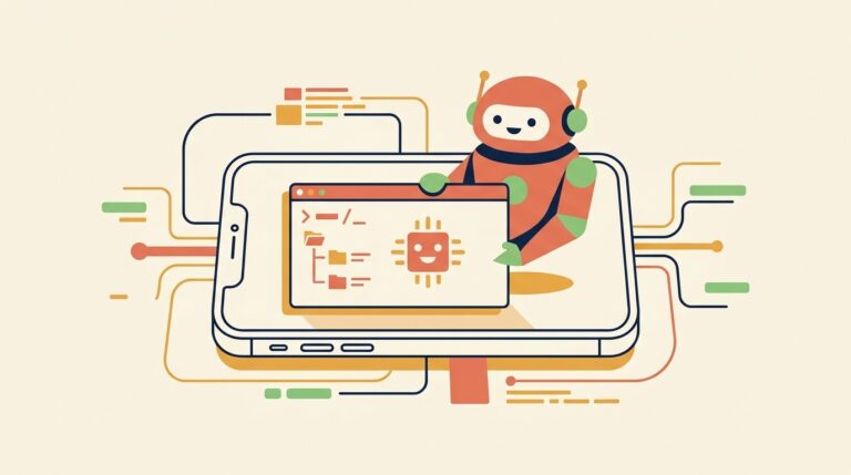 Open Minis: el agente AI con shell Linux nativa en iOS - ilustracion