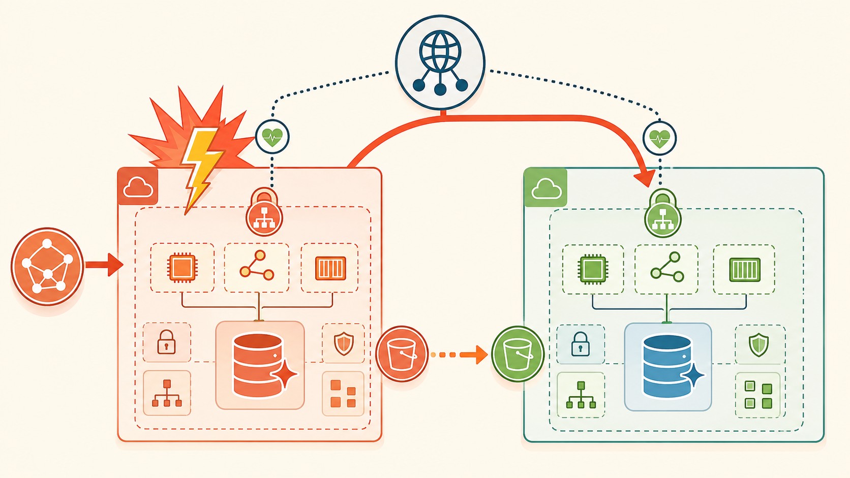 patrones de arquitectura aws diagrama explicativo