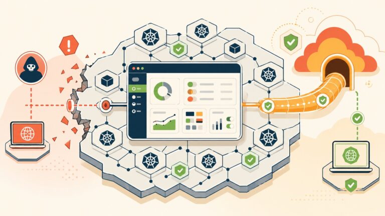 Proteger Kubernetes Dashboard con Cloudflare Tunnel - ilustracion