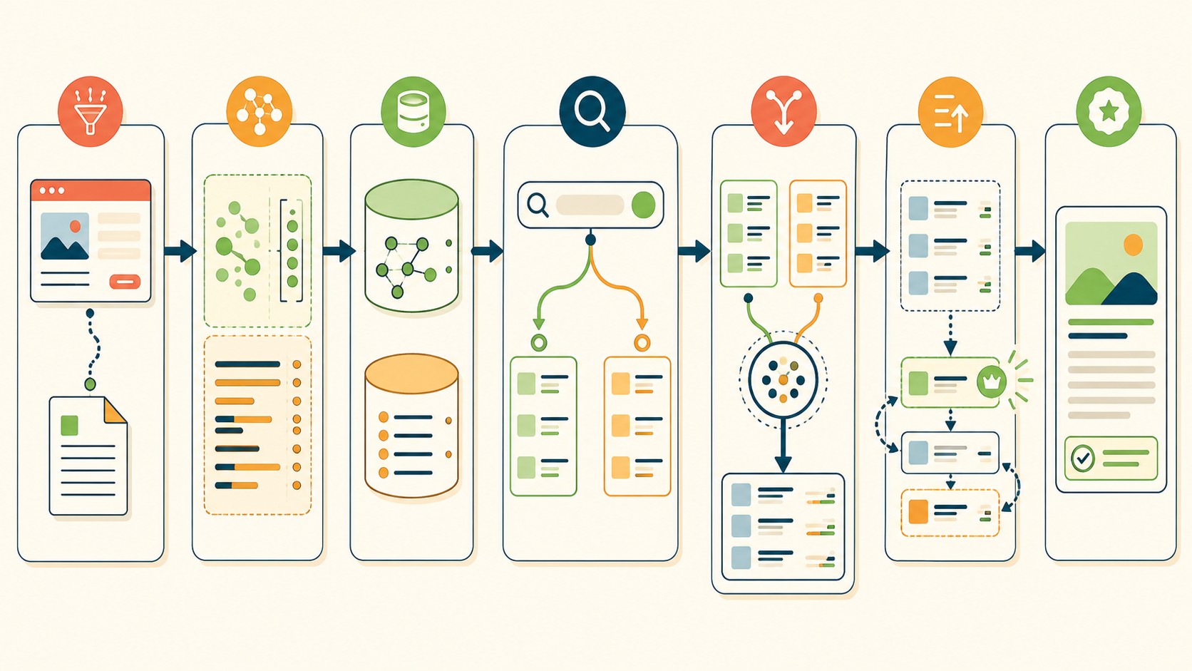 Cloudflare AI Search diagrama explicativo