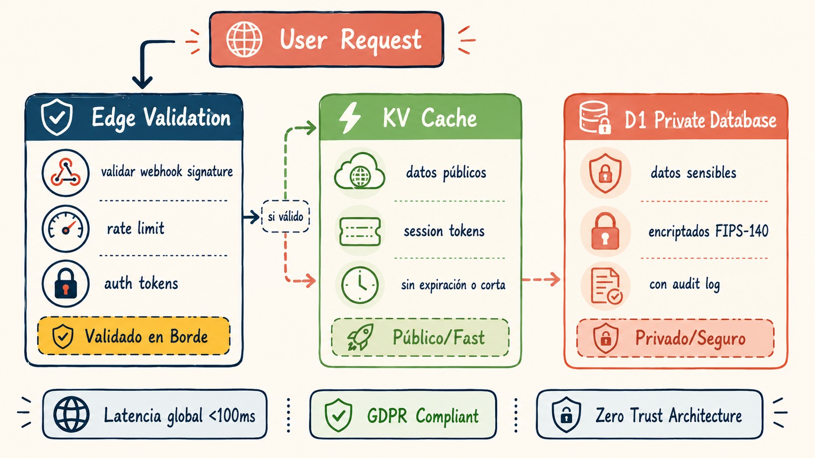 saas seguro cloudflare edge diagrama explicativo
