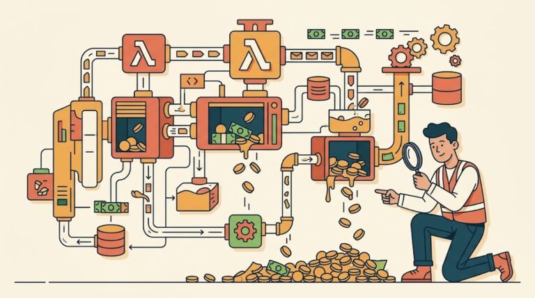Costos ocultos serverless: donde va tu plata - ilustracion