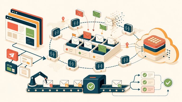 Email temporal serverless con Cloudflare D1 y Next.js 15 - ilustracion