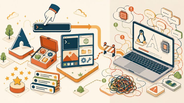 Omarchy Linux: el éxito en GitHub que se frena en las Mac - ilustracion