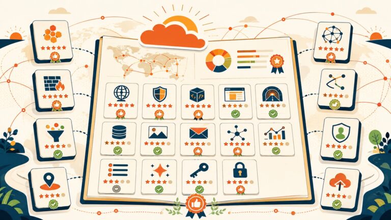 Opiniones Cloudflare productos: Orange Cloud Report - ilustracion