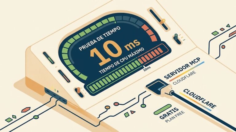 Servidor MCP gratis en Cloudflare: la prueba de los 10 ms - ilustracion