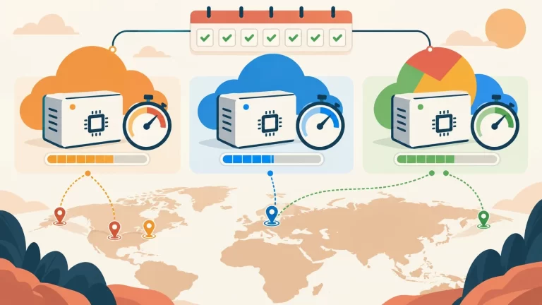 AWS vs GCP: benchmark de VMs cloud (20-26 sept 2026) - ilustracion