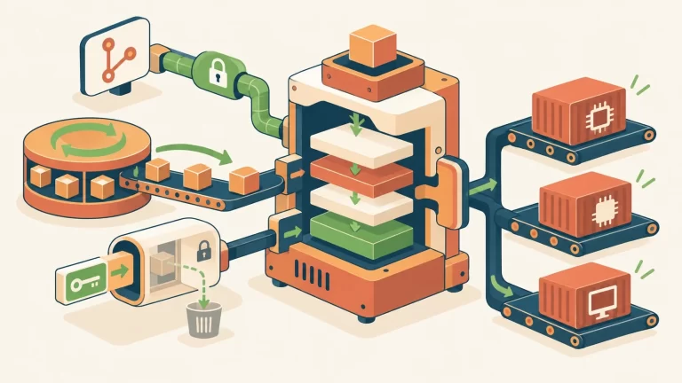 BuildKit Docker: secretos, cache y multi-arch explicados - ilustracion