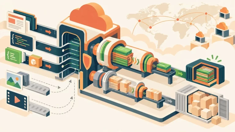 Cloudflare prueba compresión de caché con Zstandard - ilustracion