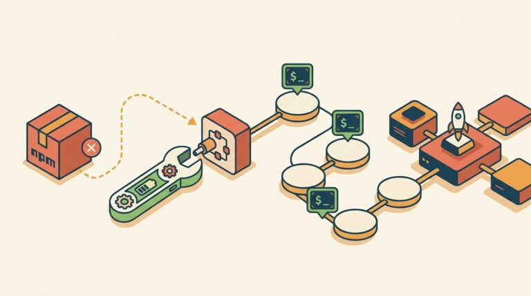 Distribuir herramientas github actions sin npm - ilustracion