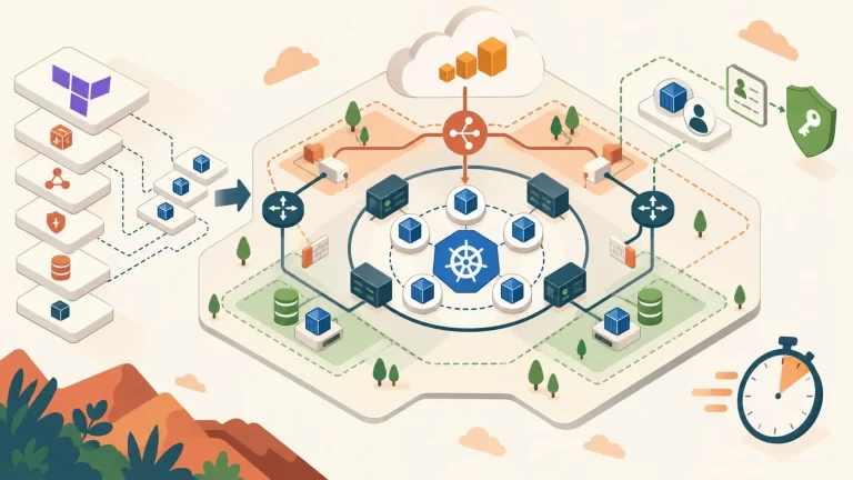 EKS con Terraform en 10 minutos: guía práctica 2026 - ilustracion