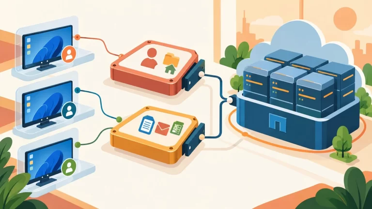 FSLogix + Azure NetApp Files en AVD: guía 2026 - ilustracion